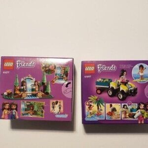 Lego Friends 2 mini sets Forest Waterfall Turtle protection vehicle